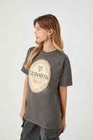 Women's Guinness Graphic T-Shirt in Charcoal, S/M