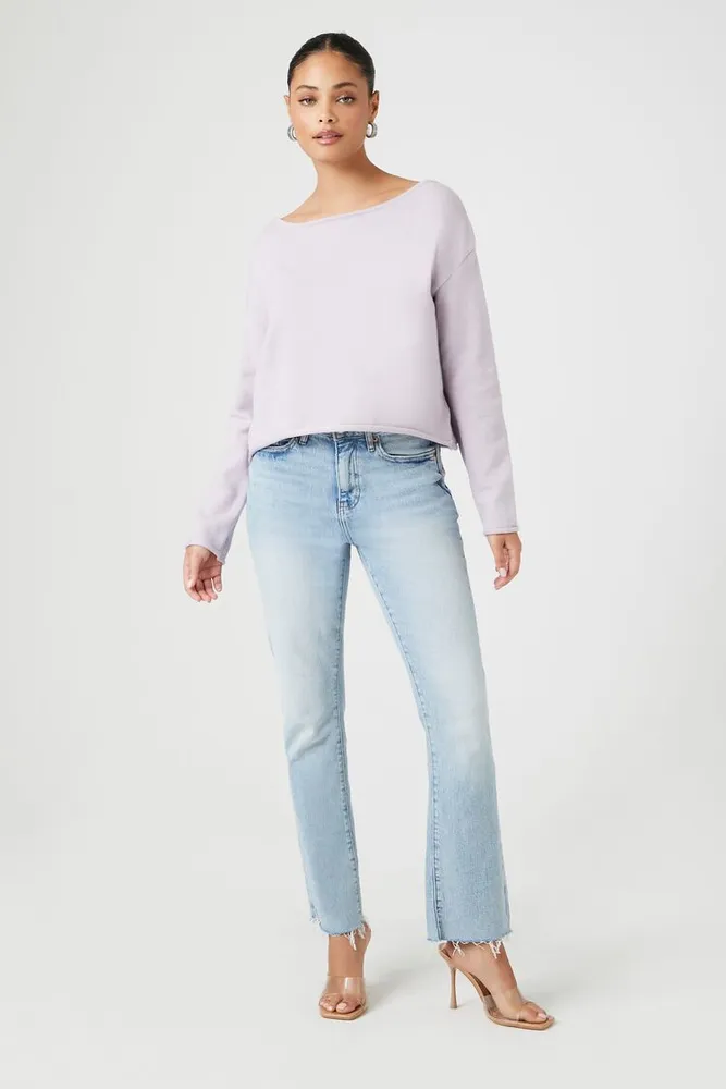 Women's Drop-Sleeve Boat Neck Sweater