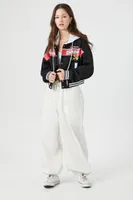 Women's World Champ Graphic Bomber Jacket