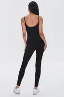 Women's Fitted Cami Jumpsuit in Black Large