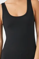 Women's Active Cutout Tank Jumpsuit in Black Small