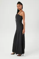 Women's Wide-Leg Cami Jumpsuit in Black Small