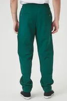 Men Slim-Fit Twill Cargo Pants in Hunter Green, XXL