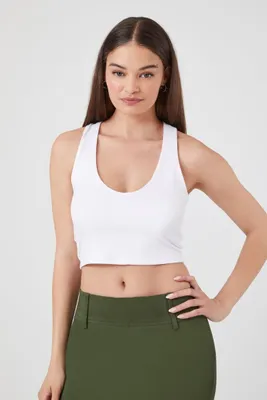 Women's Crisscross Cropped Tank Top