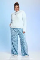 Women's Cinnamoroll Pajama Pants in Blue, 3X