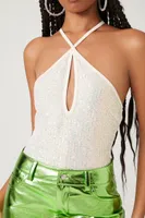 Women's Sequin Crisscross Bodysuit