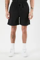 Men Vented-Hem Drawstring Shorts