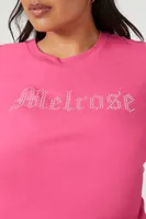 Women's Melrose Graphic T-Shirt Pink,