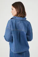 Women's Oversized Denim Shirt Small