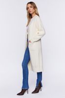 Women's Open-Front Longline Cardigan Sweater