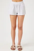 Women's Striped Smocked Shorts