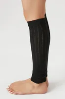 Pointelle Knit Leg Warmers