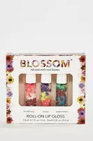 Unicorn Blossom Lip Gloss Set in Multi