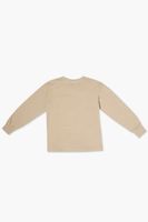 Kids Patch Pocket Top (Girls + Boys) in Tan, 11/12