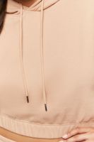 Women's Active Drawstring Hoodie Walnut,