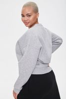 Women's Fleece Crew Neck Sweatshirt 2X