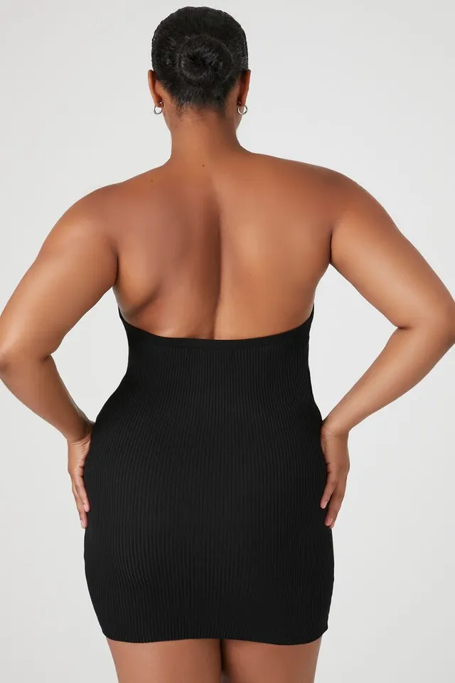 Forever 21 Women's Bodycon Tube Mini Dress in Black, 3X | MainPlace Mall Forever 21 Women's Bodycon Tube Mini Dress in Black, 3X | MainPlace Mall