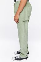 Men Ribbed Drawstring Pants