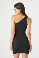 Women's Contour One-Shoulder Mini Dress