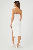 Women's Cami Bodycon Dress in White Medium