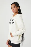 Women's Alaska Ski Club Half-Zip Hoodie Cream