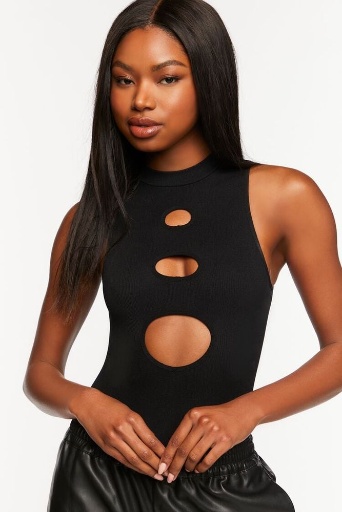 forever 21 cutout bodysuit