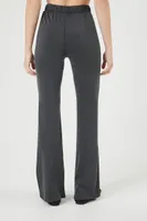 Women's High-Rise Flare Pants Charcoal