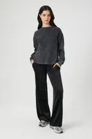 Women's Mineral Wash Drop-Sleeve Top