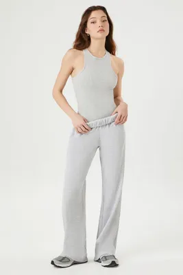 Women's Cotton-Blend Straight-Leg Pants