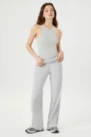 Women's Cotton-Blend Straight-Leg Pants