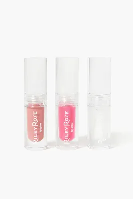 Riley Rose Mini Lip Gloss - 3 pack in Pink