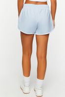 Women's Active Drawstring Ringer Shorts in Crystal Medium