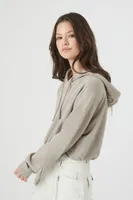 Women's French Terry New York Hoodie in Birch Small