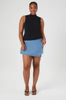 Women's Seamless Sweater-Knit Tank Top 2X