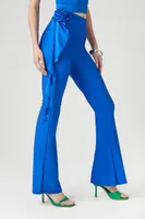 Women's Embellished Flare Leg Pants Royal