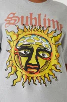 Women's Sublime Fleece Graphic T-Shirt in Grey, 2X