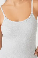 Women's Seamless Cami Romper Heather Grey