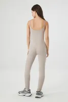 Women's Fitted Cami Jumpsuit in Goat Medium