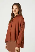 Women's Billowy Pleated Shirt