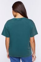 Women's Montana Wilderness Graphic T-Shirt in Green Small