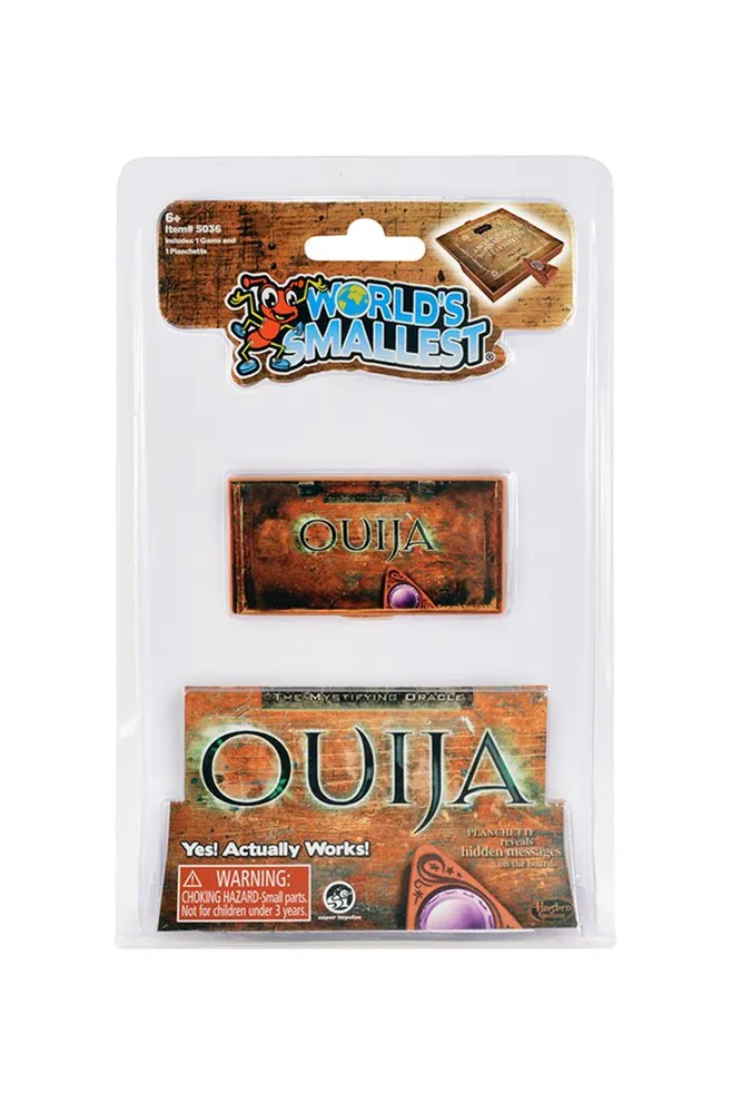 Worlds Smallest Ouija Board in Brown