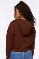 Women's Basic Fleece Zip-Up Hoodie