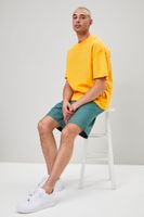 Men Pocket Vented-Hem Shorts