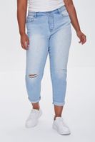 Women's Premium Boyfriend Jeans in Light Denim, 14