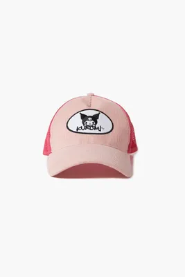 Kuromi Graphic Trucker Hat in Pink