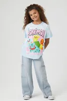 Girls Pokémon Graphic T-Shirt (Kids) in Blue, 13/14