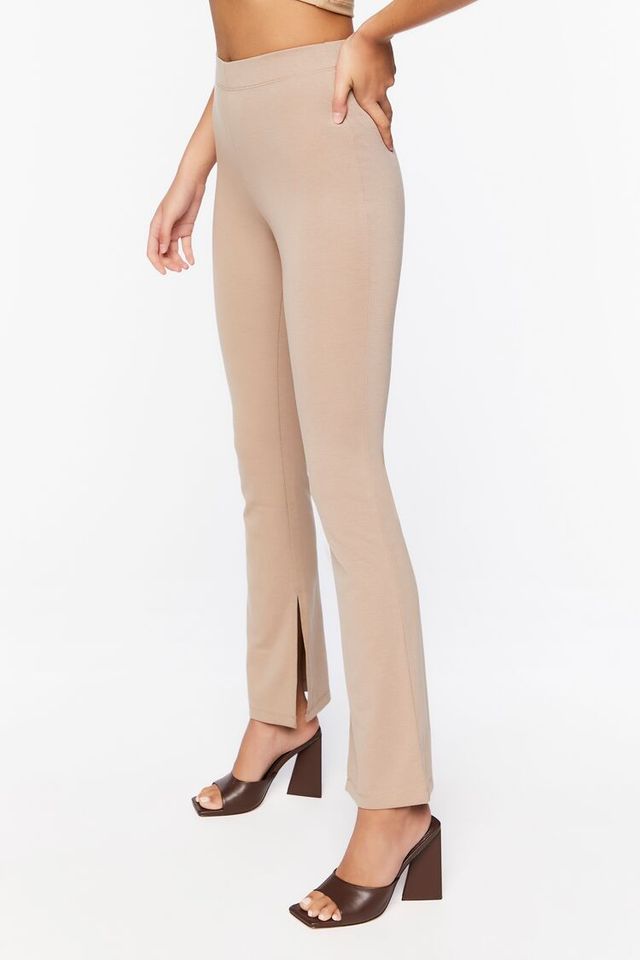 Forever 21 Women's Ponte-Knit Flare Pants