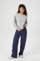 Women's Cotton-Blend Jersey Knit Top