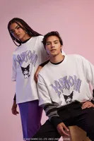 Men Kuromi Graphic Tee in White, XXL