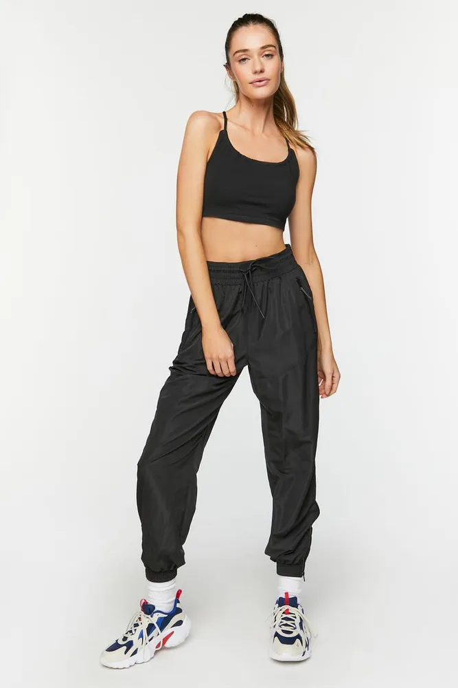 Women's Active Drawstring Zip-Hem Joggers